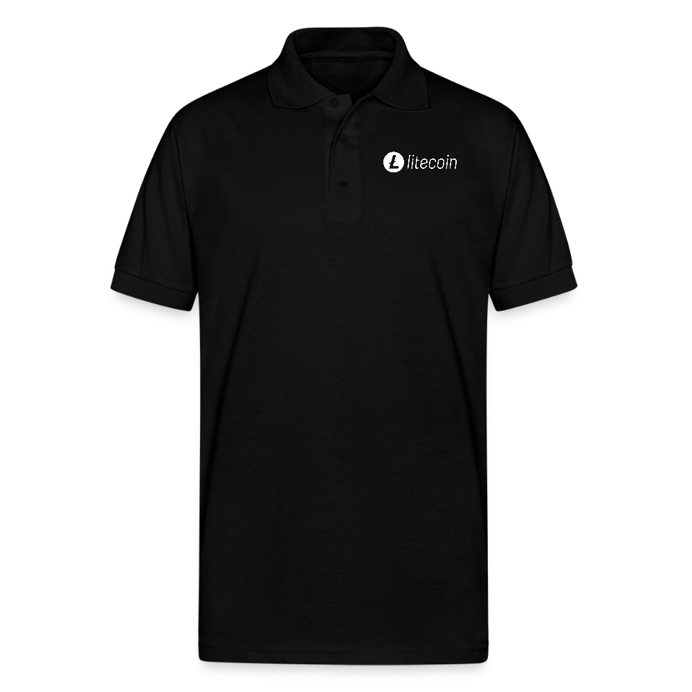 Litecoin Embroidered Polo T-Shirt