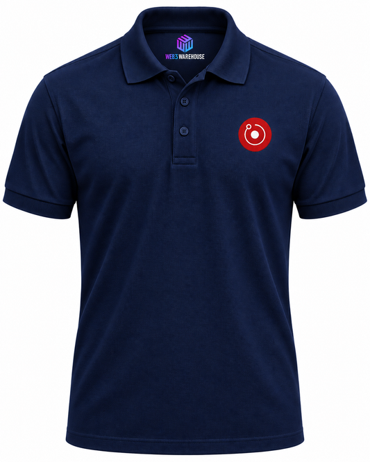 RNDR Embroidered Polo T-Shirt