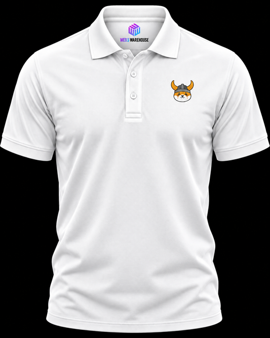 FLOKI Embroidered Polo T-Shirt