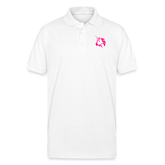 UNISWAP Embroidered Polo T-Shirt