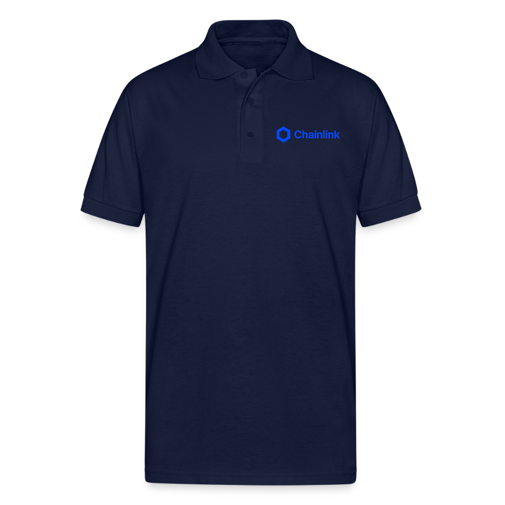 Chainlink Embroidered Polo T-Shirt