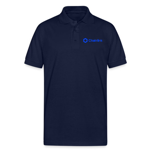 Chainlink Embroidered Polo T-Shirt