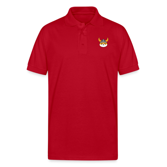 FLOKI Embroidered Polo T-Shirt